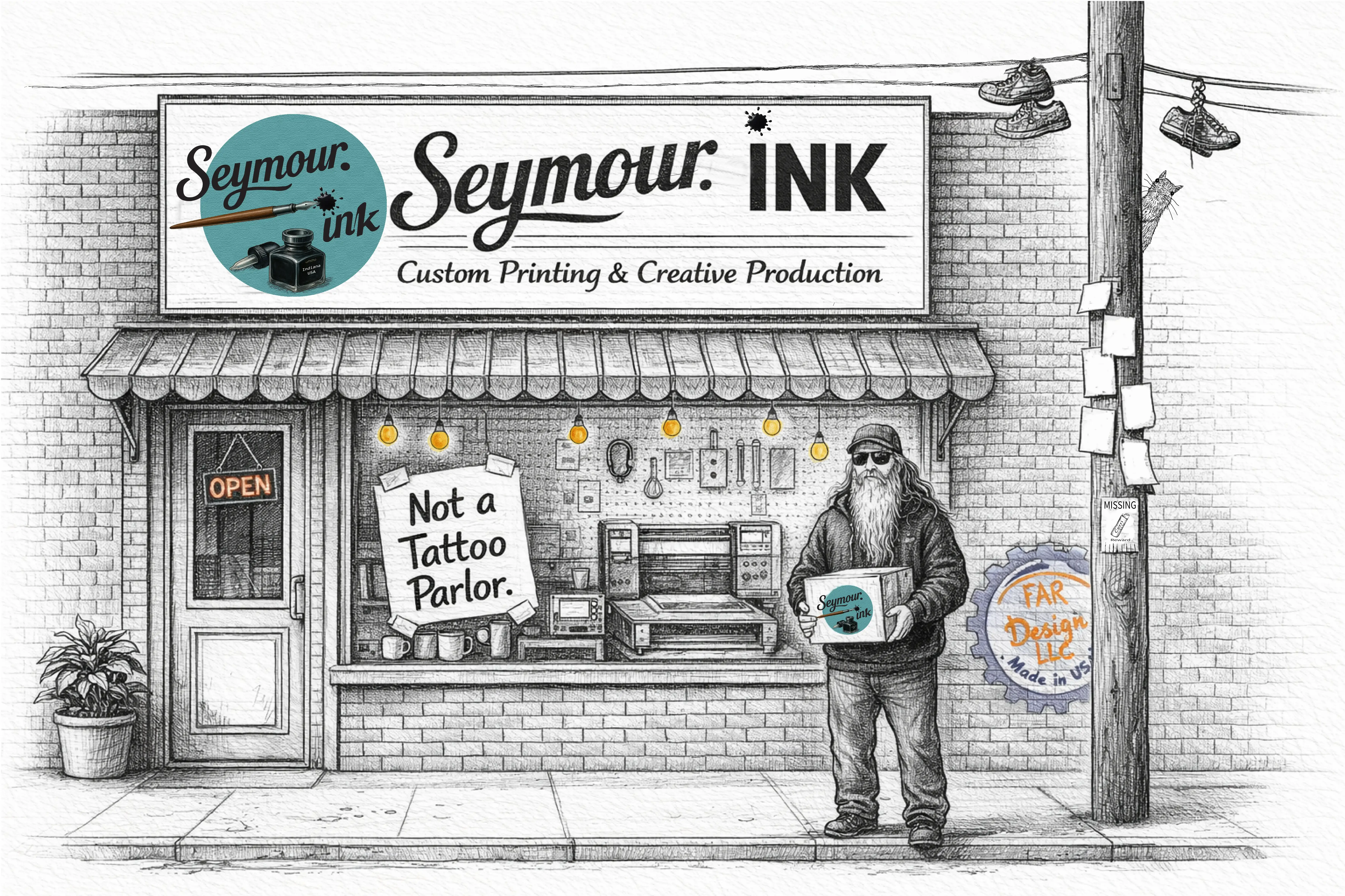 Seymour.Ink storefront